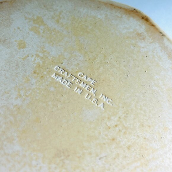 Vintage Cape Craftsmen Tile Trivet Lot of 2 Rooster Strawberries Farmhouse Decor - Picture 6 of 6